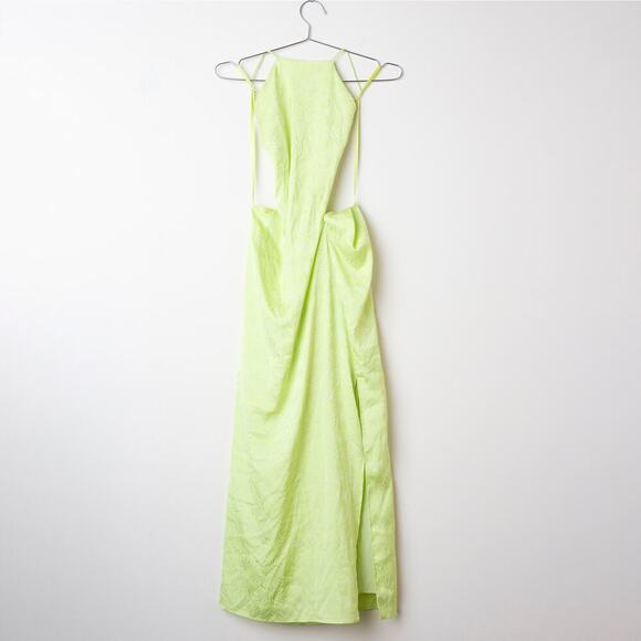 Ronny Kobo Collective Satin Cutout Dress (Size 8) - Picture 2 of 8